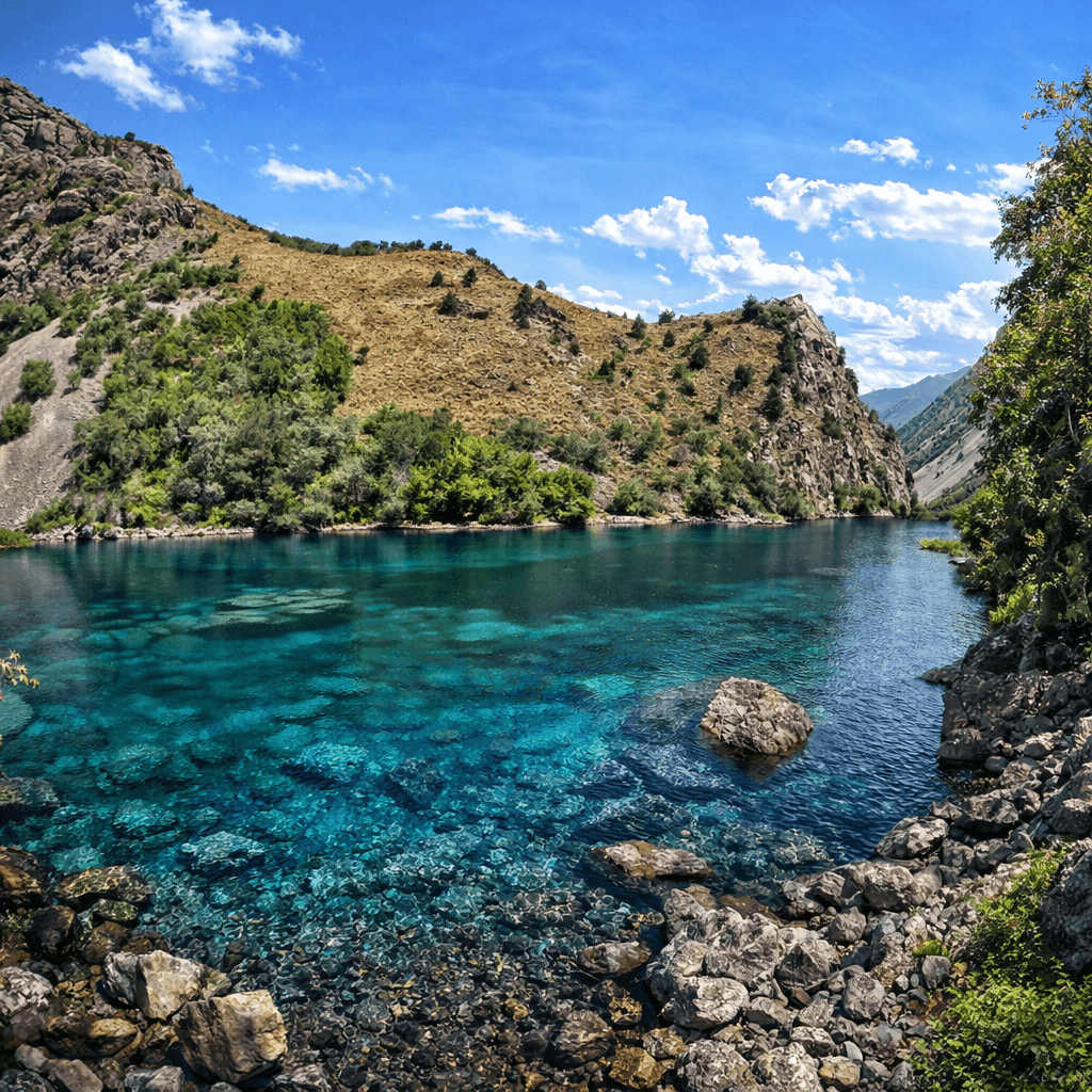 Нефритовые озёра Урунгач — 1 день из Ташкента — photo 2 of 3